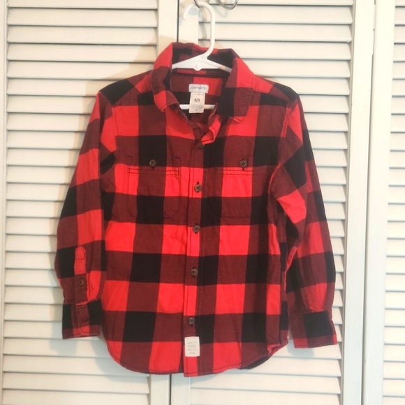 Pair of Boys Long Sleeve Shirts - Picture 5 of 7